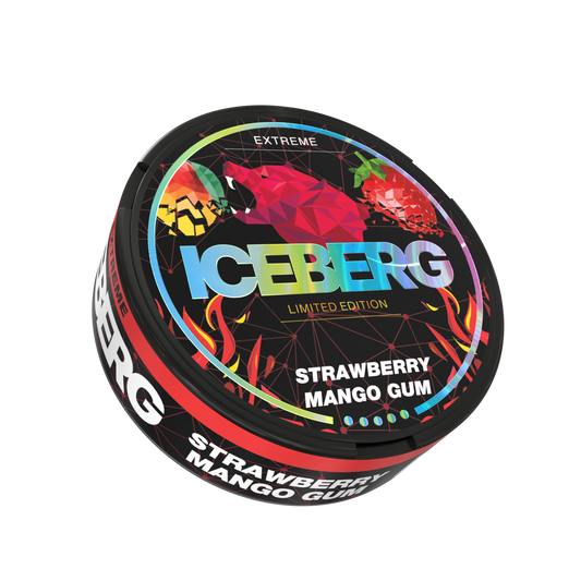 ICEBERG STRAWBERRY MANGO GUM - SnusMart